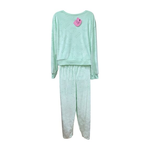 NWT Hello Kitty  Womens Mint Green Extra Large Sleepwear Set - Picture 2 of 8